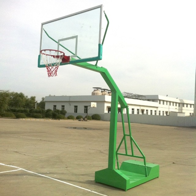移動式凹箱籃球架